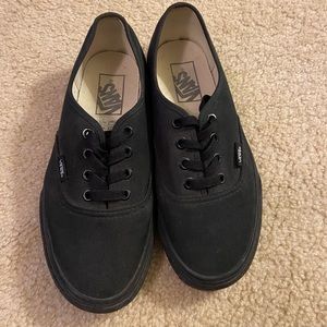 Black Vans